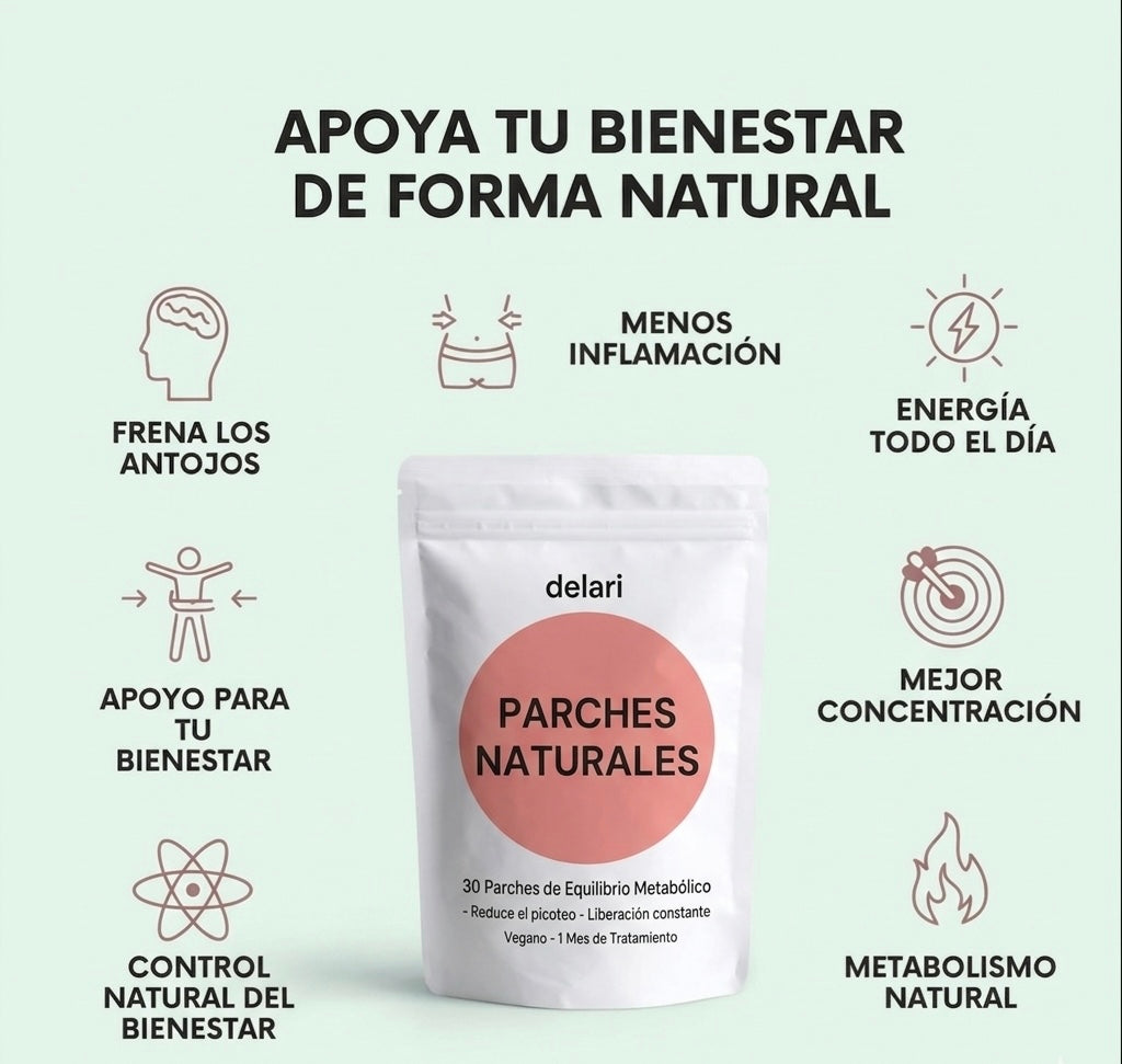 PARCHES DELARI - PÉRDIDA DE PESO NATURAL