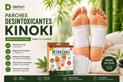 Parches Kinoki Para Pies | Despertá Más Liviano Cada Mañana