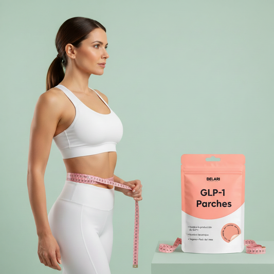 DELARI GLP-1 Parches con mujer